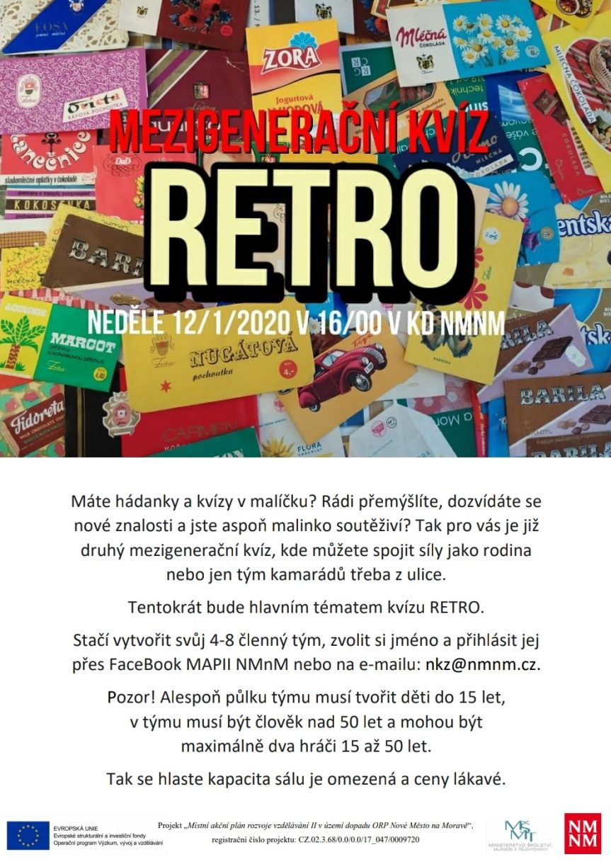 Mezigenerační RETRO kvíz