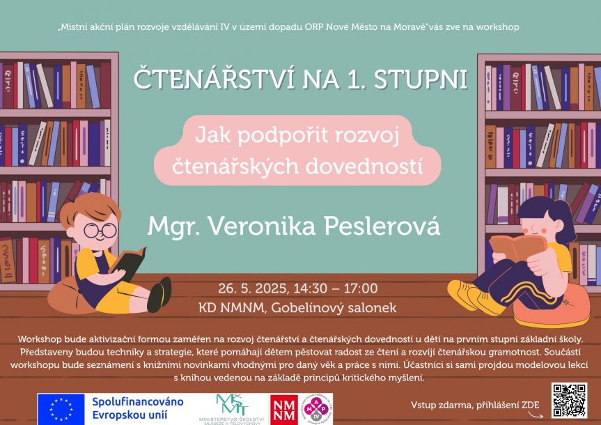 Čtenářství na 1. stupni – Jak podpořit rozvoj čtenářských dovedností